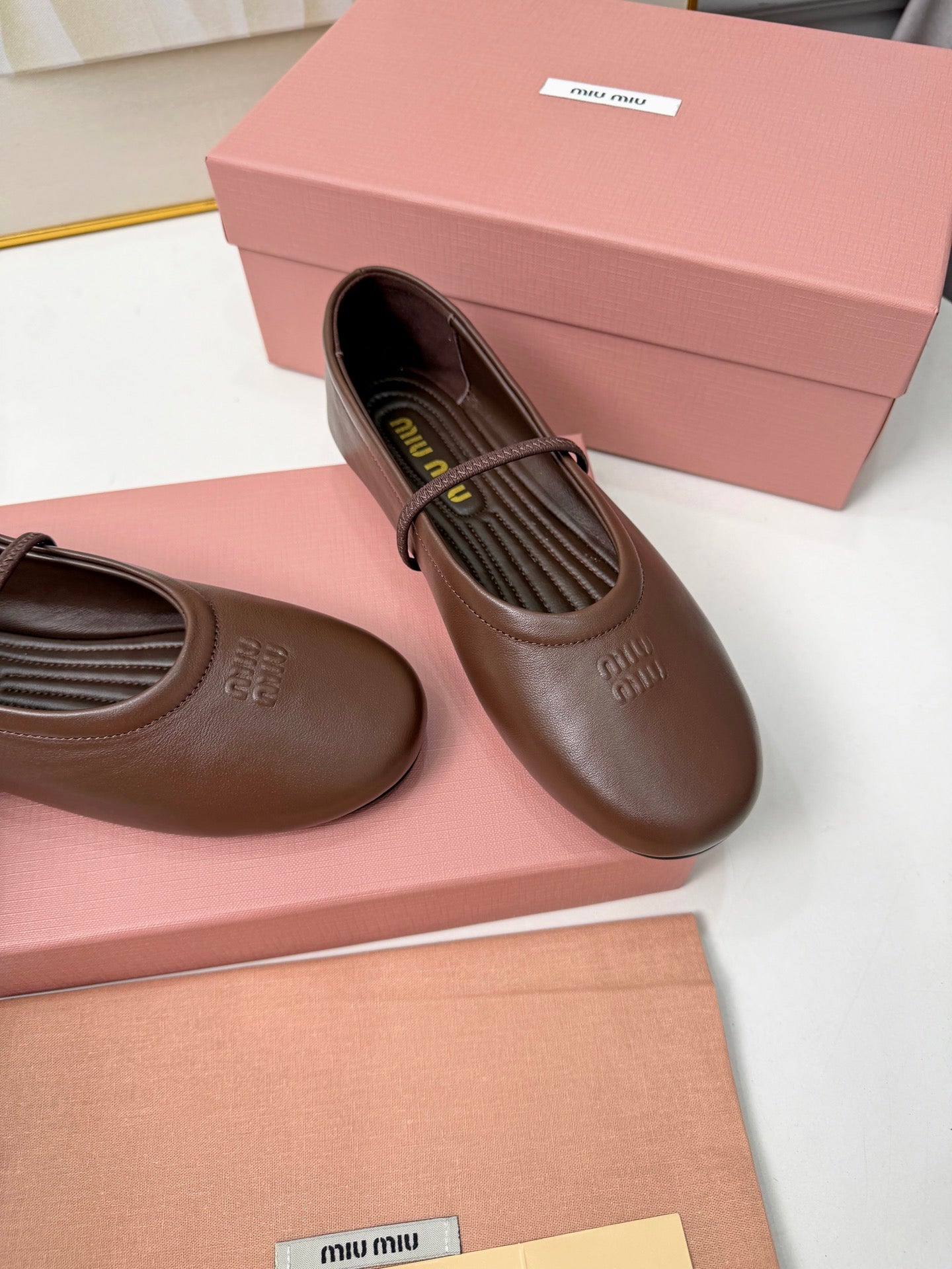 Miumiu 2026 Ballet Flat Nappa Leather 956928