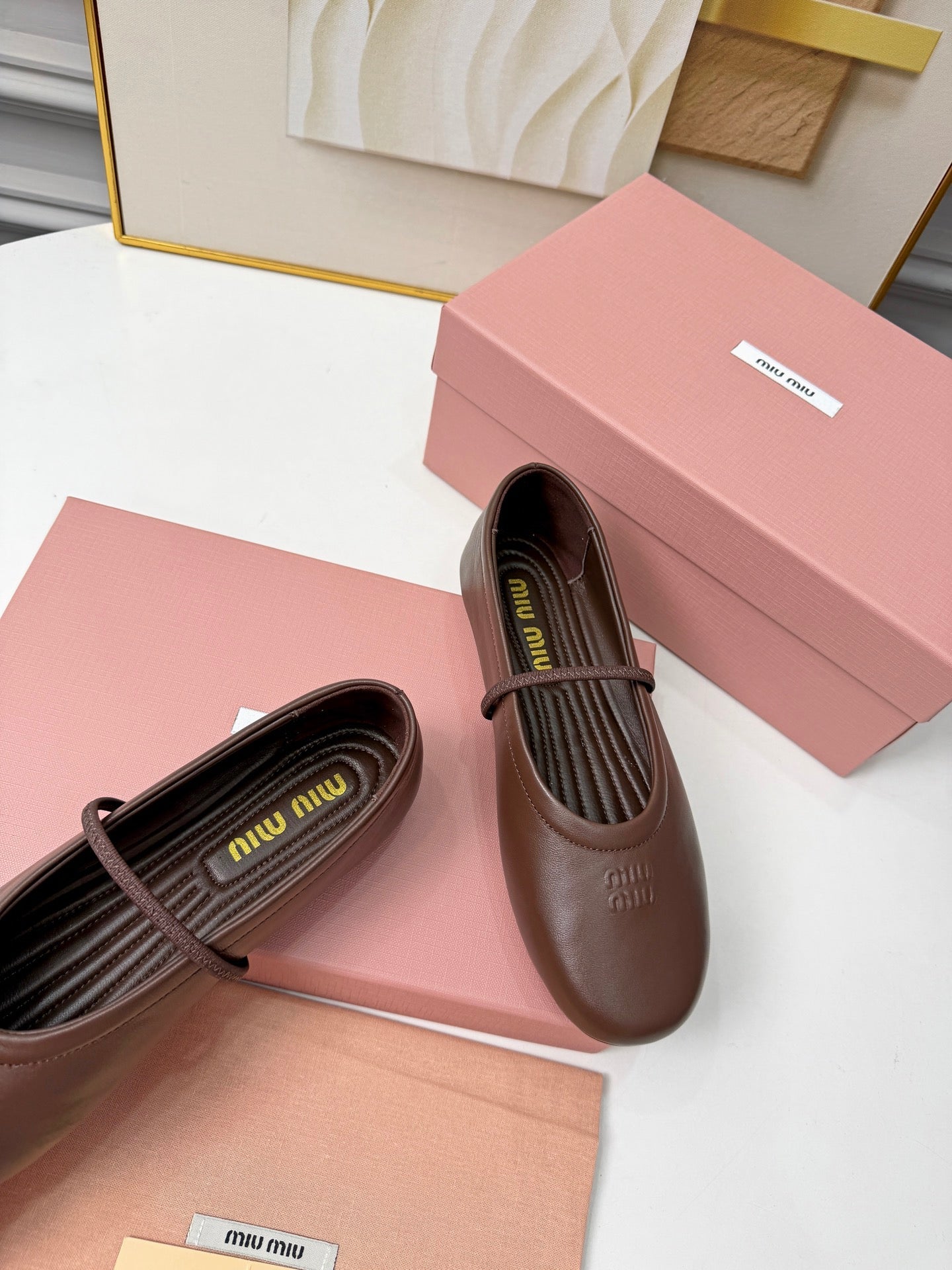 Miumiu 2026 Ballet Flat Nappa Leather 956928