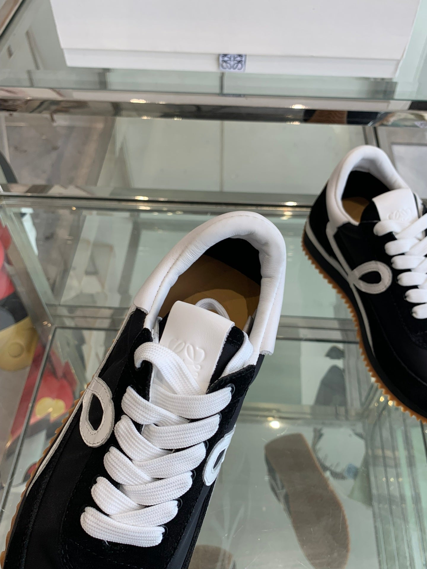Loewe Flow Runner Sneaker Black White