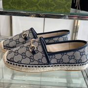 GC 2025 Espadrille With Horsebit Navy Blue Canvas 292313