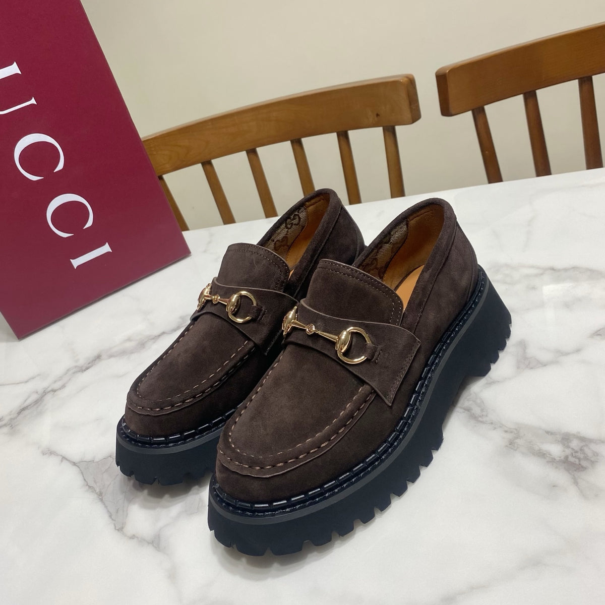 Gucci 2026 Horsebit Loafer Suede