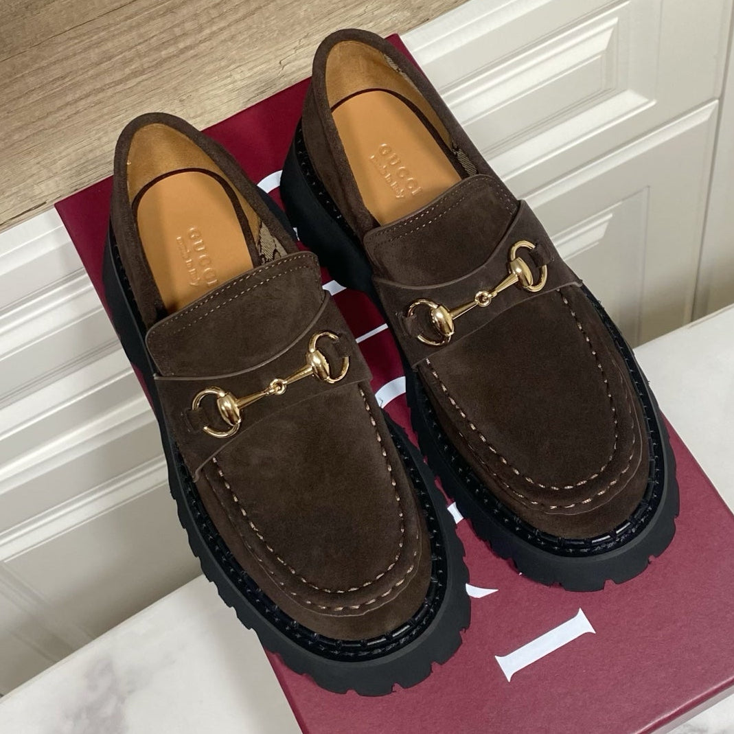 Gucci 2026 Horsebit Loafer Suede