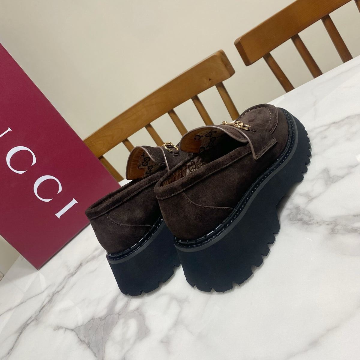 Gucci 2026 Horsebit Loafer Suede