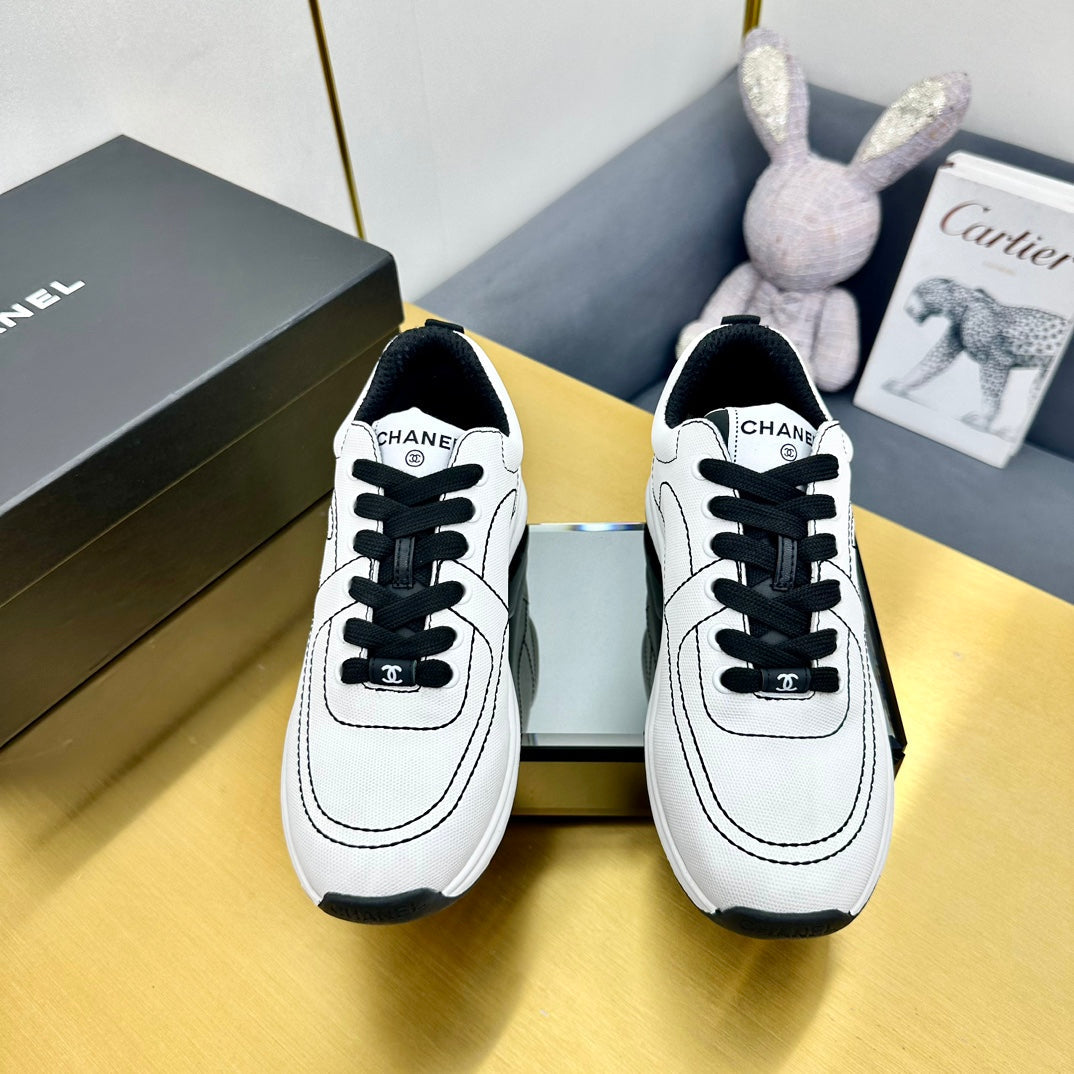 Chanel 2026 CC Logo Sneakers Fabric 986968
