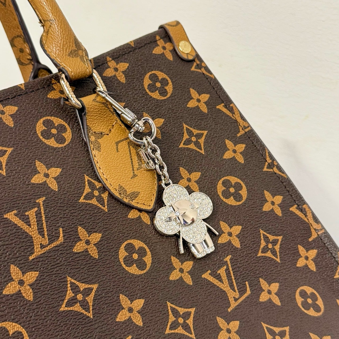 LV Sunflower Vivian Bag Keychain