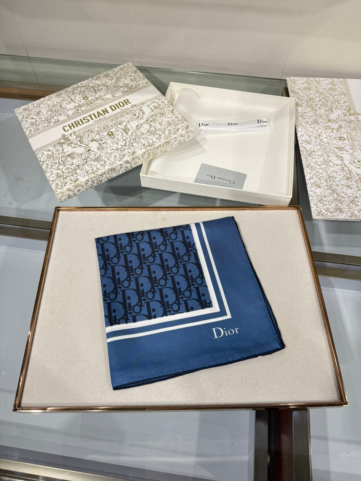 Dior 2026 Les Liaisons Scarf 90cm Silk 201079