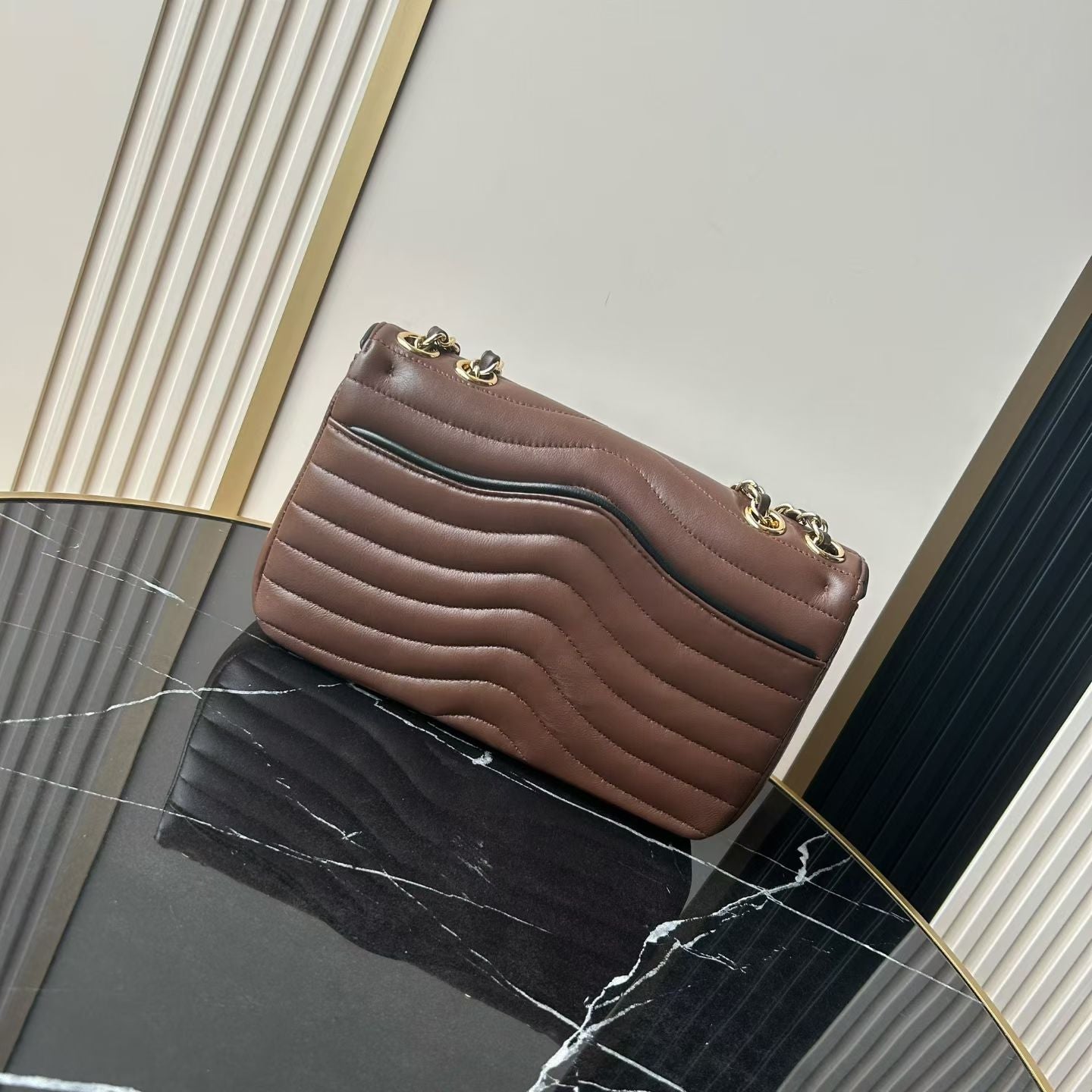 Chanel 2026 Flap Bag 25.5cm Patinated Lambskin