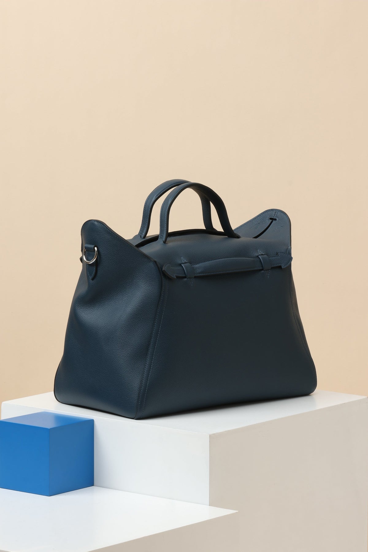 High-end Hermes 2026 Oxer Bag 35cm Evercolor Leather