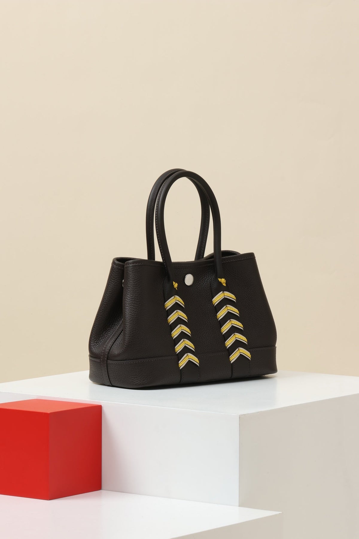 High-end Hermes 2026 Neo Garden Bag 23cm Togo Leather