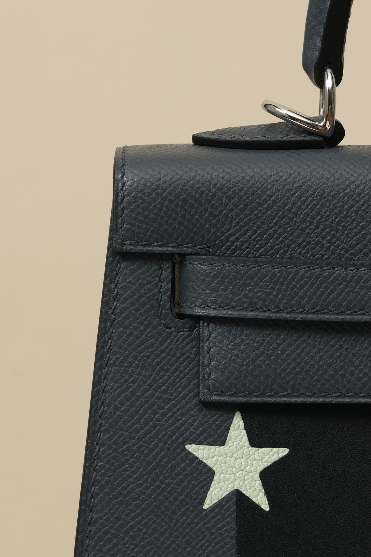 High-end Hermes 2026 Sellier Casaque Etoilee Kelly Bag 25cm Swift Calfskin