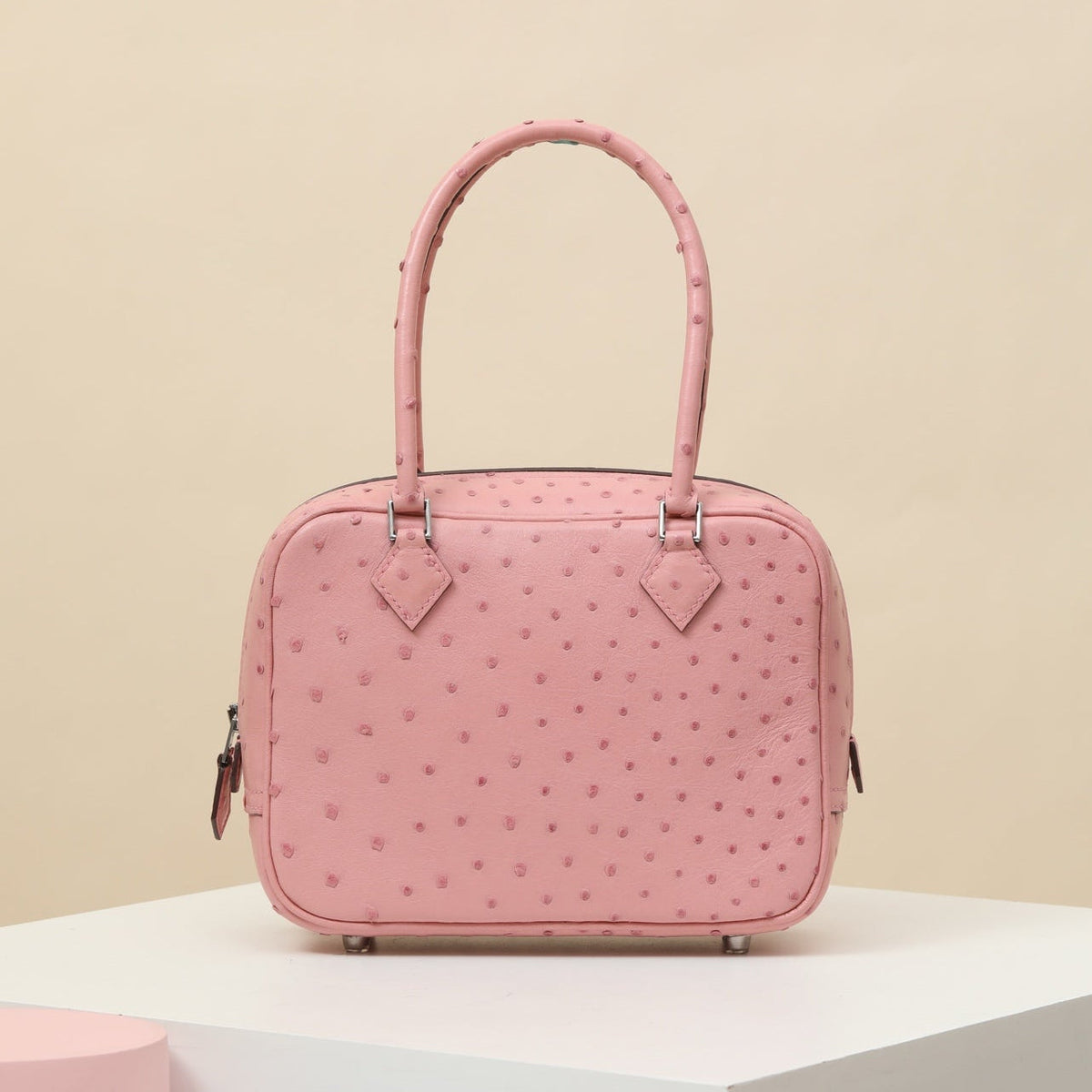 High-end Hermes 2026 Plume Chaine Bag 20cm Ostrich Leather