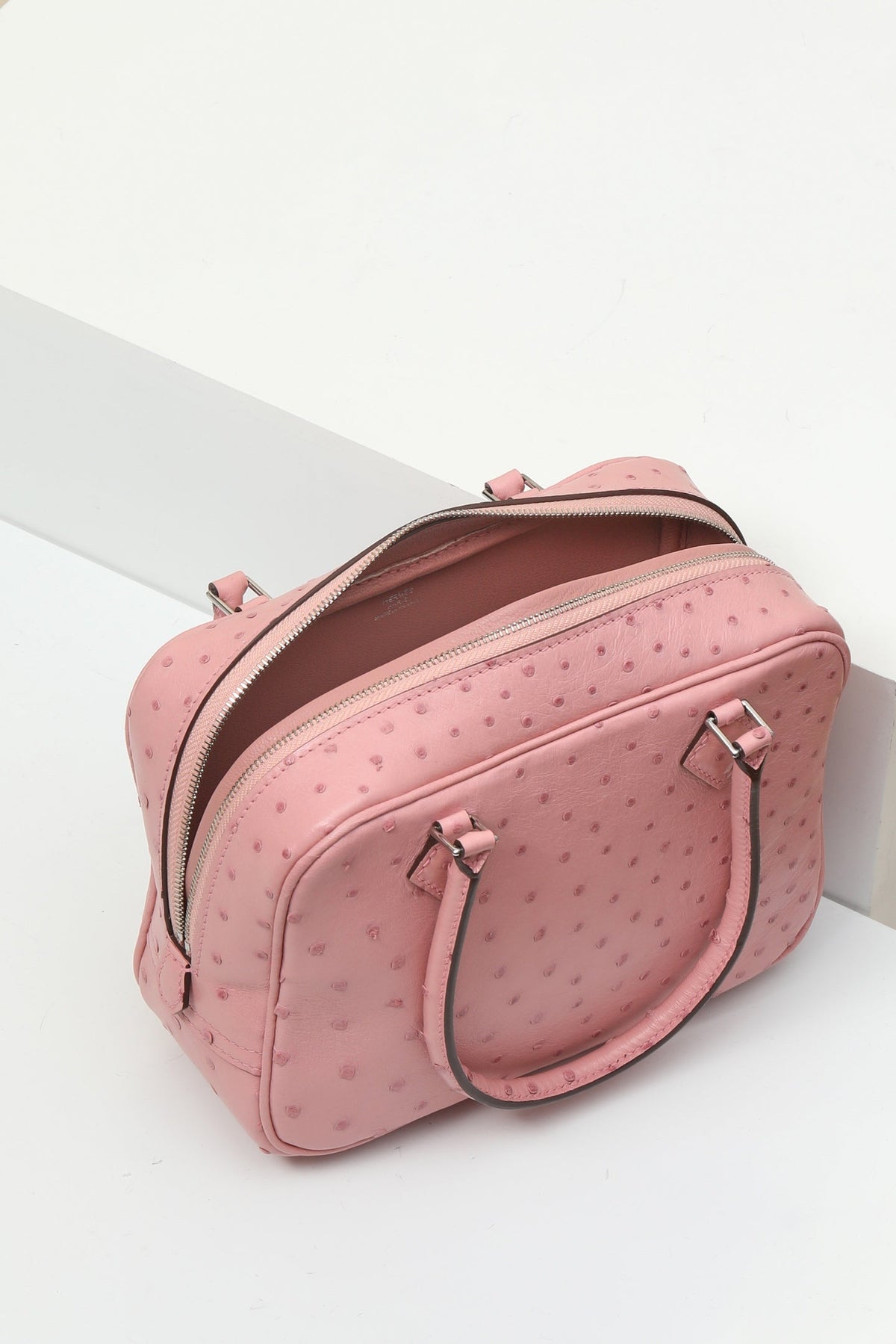 High-end Hermes 2026 Plume Chaine Bag 20cm Ostrich Leather