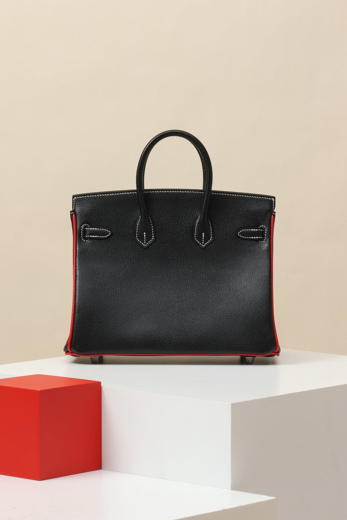 High-end Hermes 2026 Horseshoe Stamp Birkin Bag 25cm Goatskin