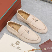 LP SUMMER CHARMS WALK LOAFERS BEIGE CREAM LAMBSKIN