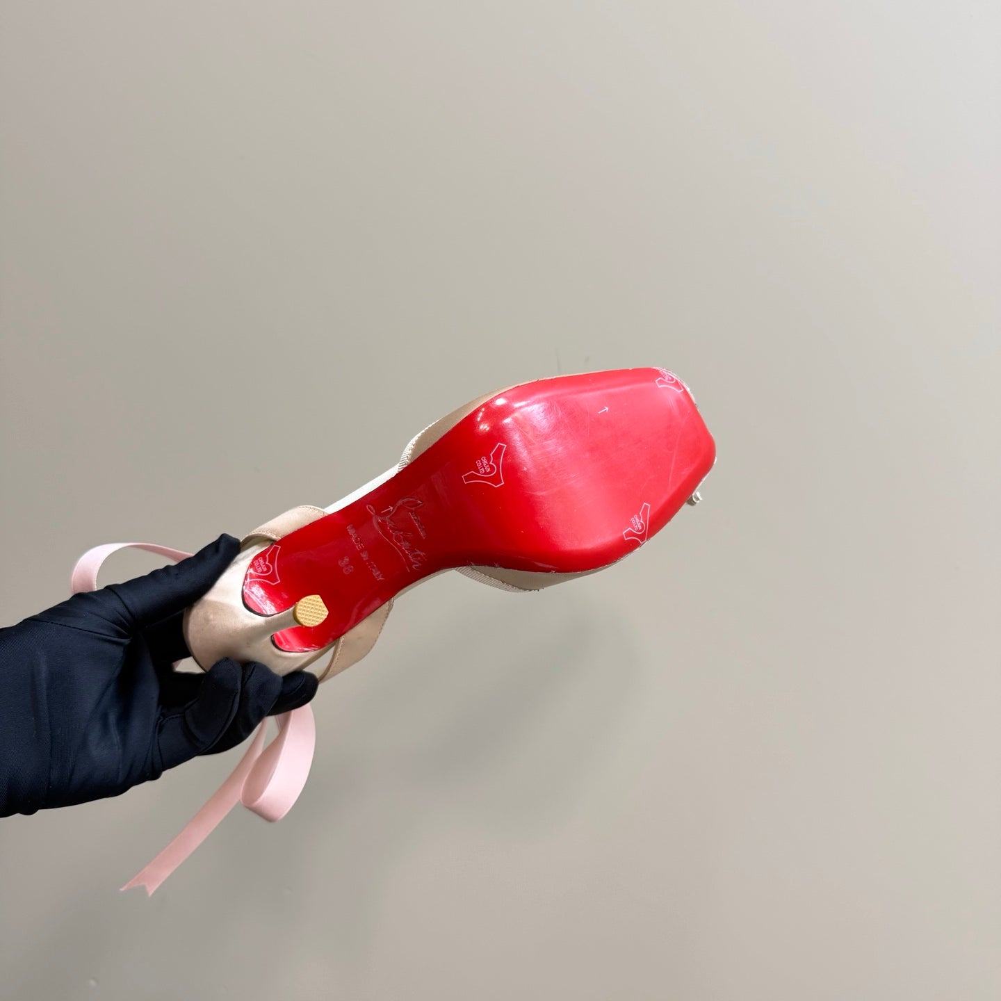 CL 25C Cassia Lace Up 100mm Your Pink Silk 215856