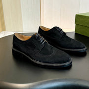 GG Men's Dress Shoe Black Suede 559324