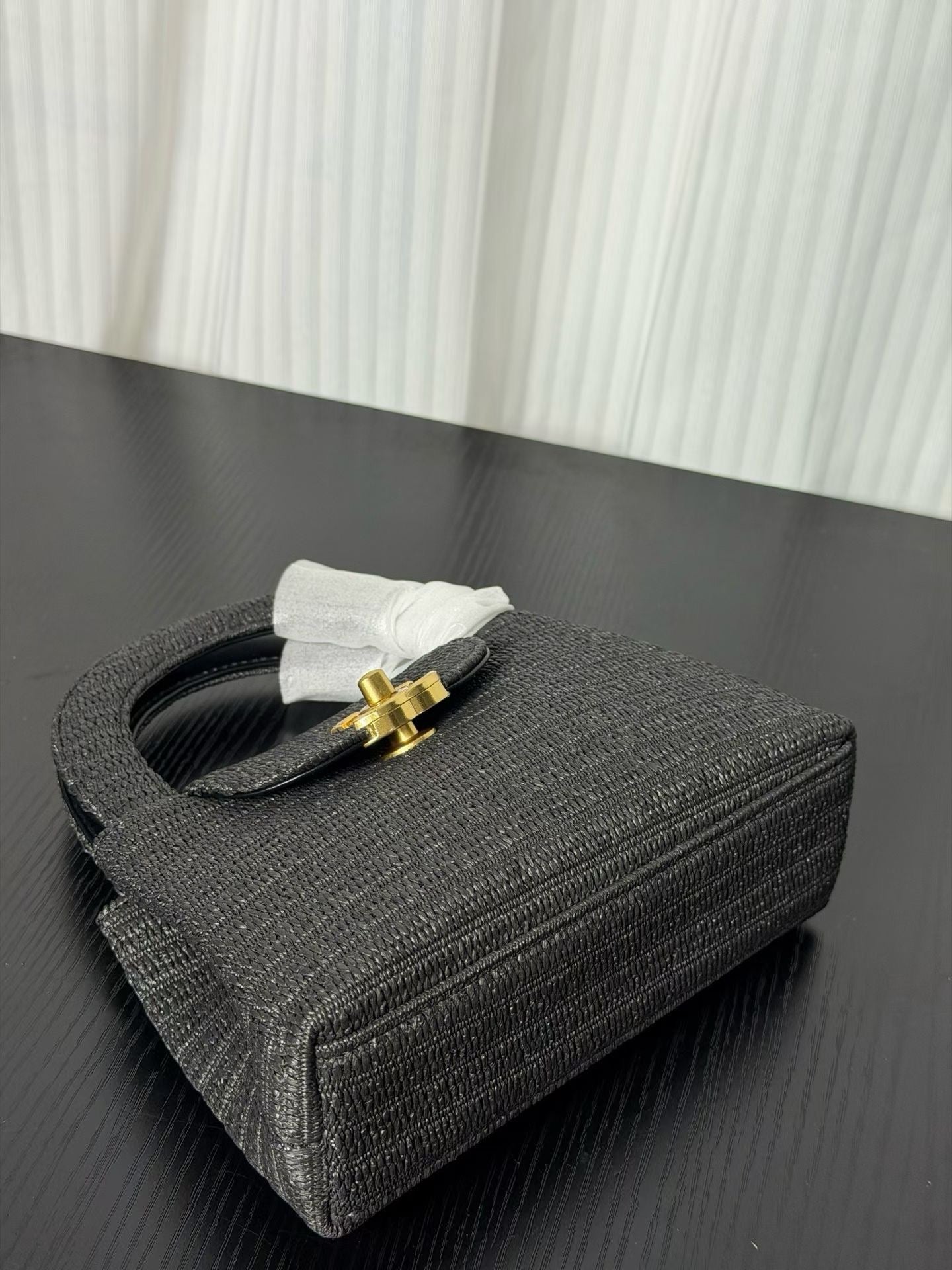 Chanel Kelly 2026 Bag 19cm Black Woven Leather