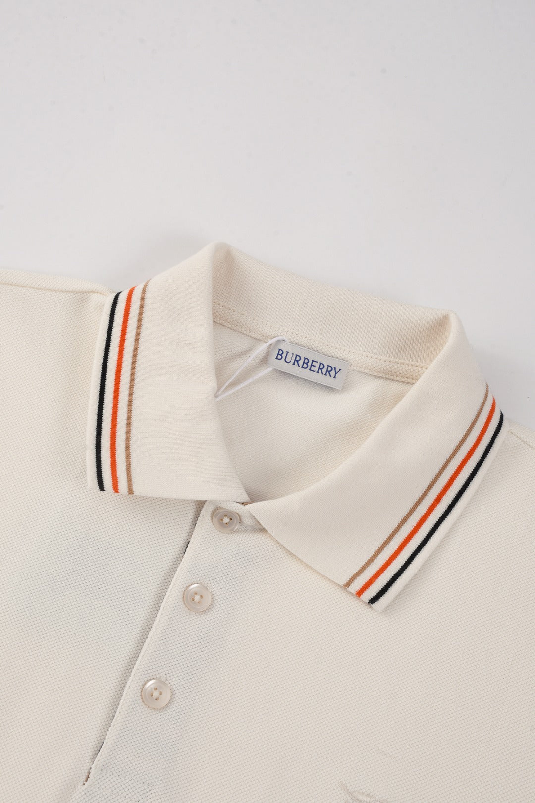 Burberry 25 Polo T- Shirt White Cotton 232685