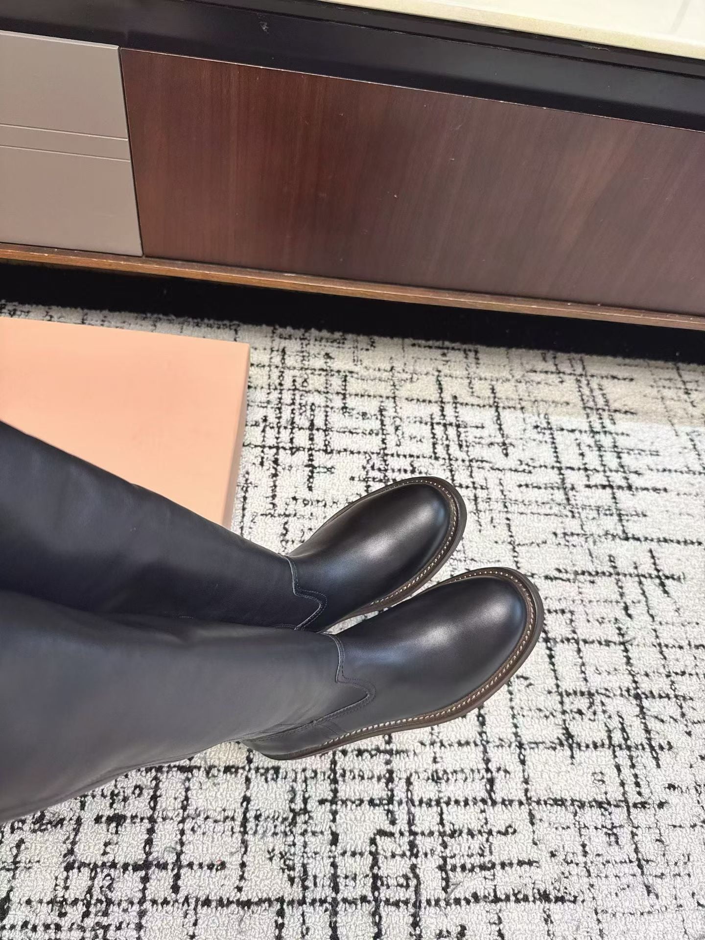 Miu Miu 2026 Over The Knee Boots Cowhide 994614