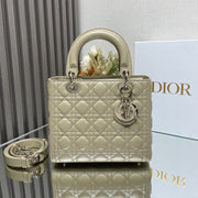 medium lady 24 mesquite lambskin silver hardware