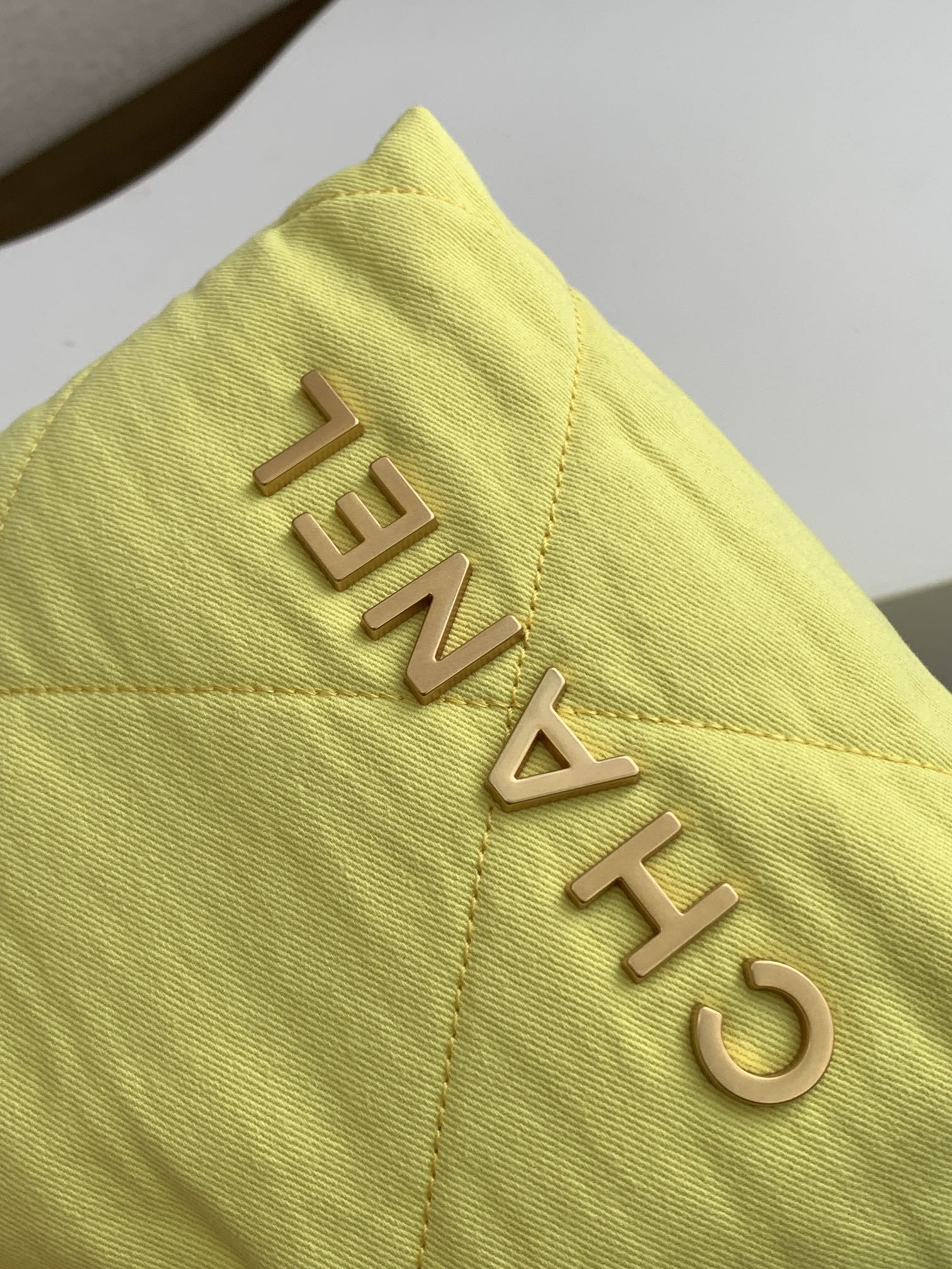 Chanel 25 Hobo Bag 20cm Yellow Canvas 324801