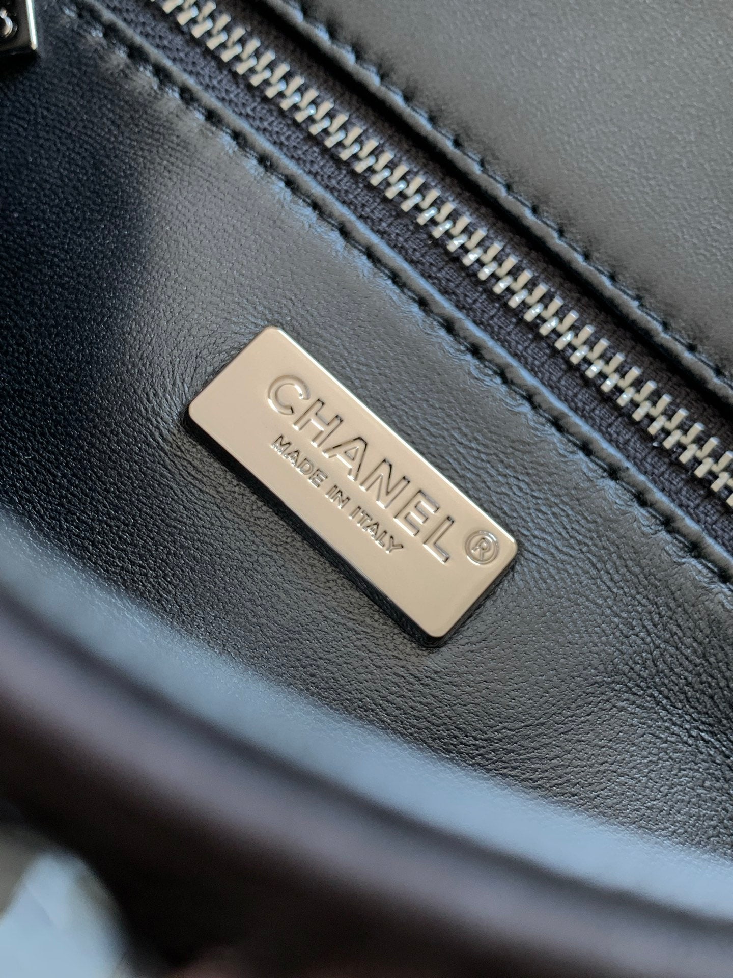 Chanel 2026 Bag 21cm Black Sequin 331214