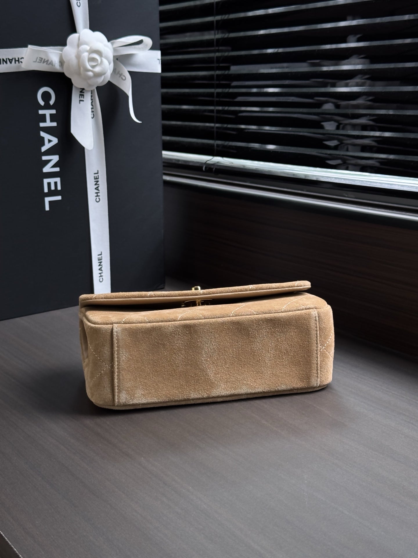 Chanel 2026 Flap Bag Suede And Denim Leather 143089