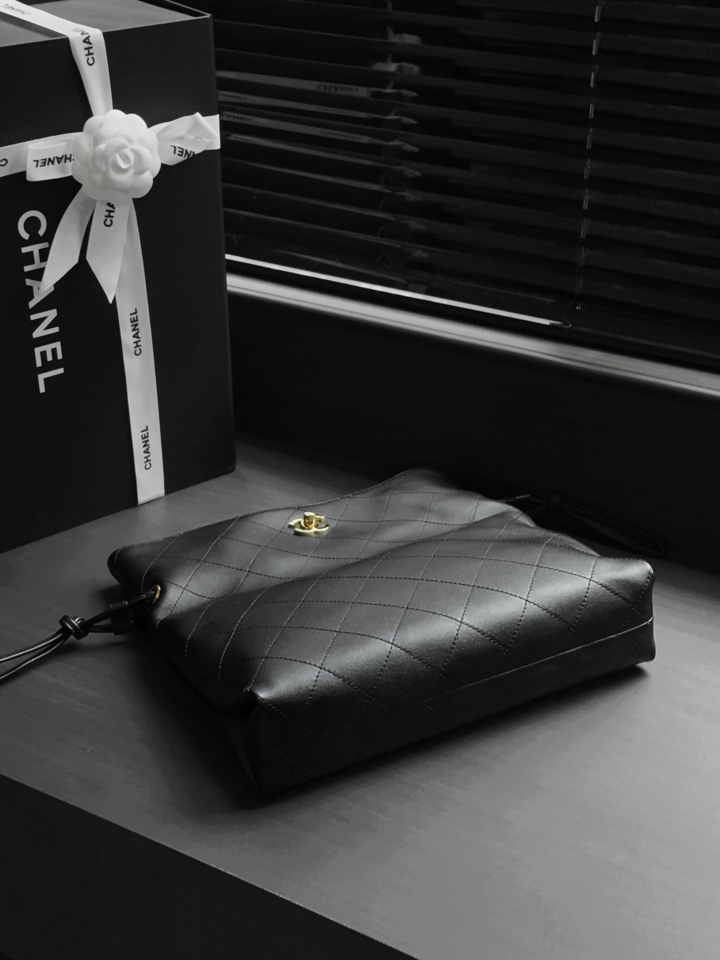 Chanel 2026 Lucky Tote Bag 34cm Lambskin