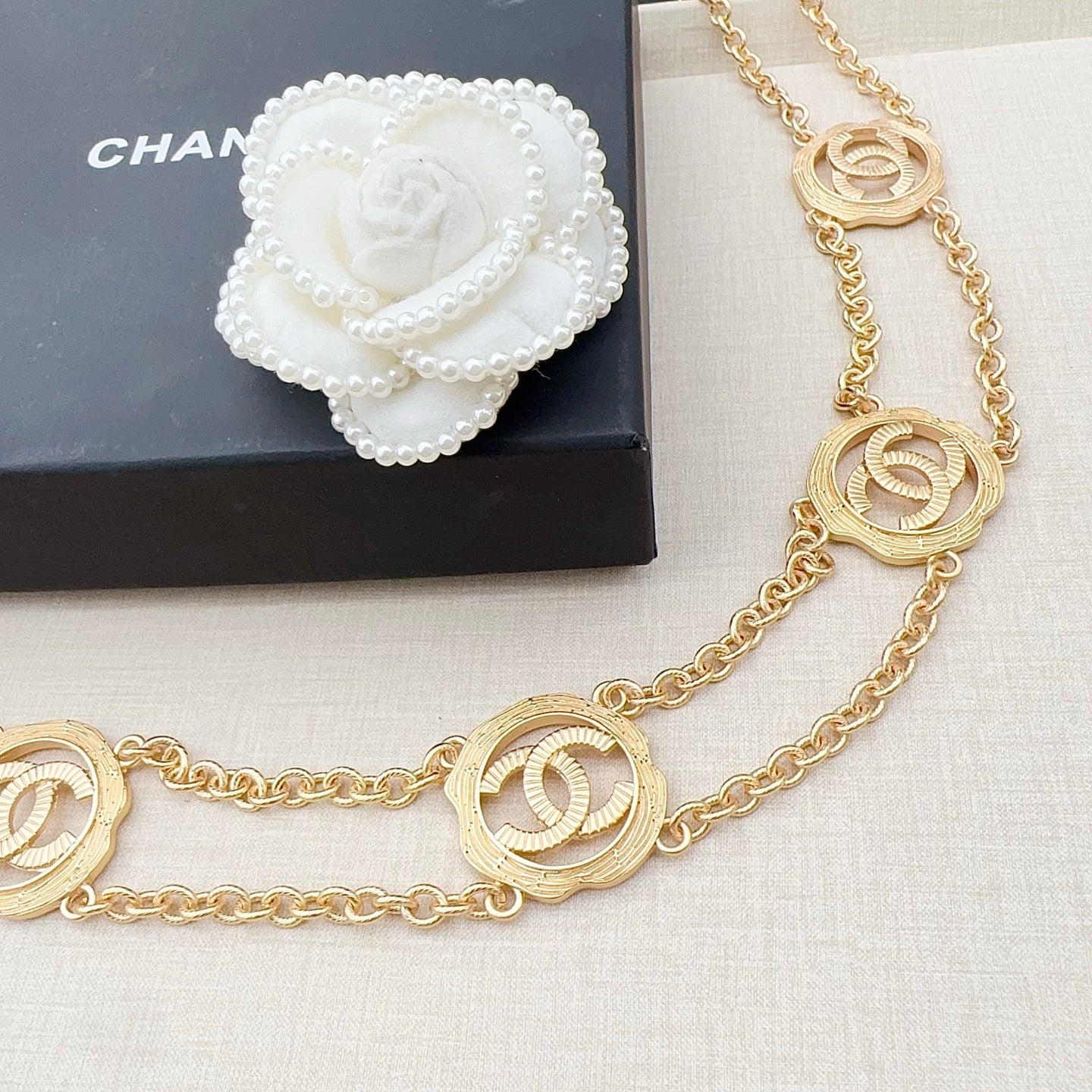 Chanel 2026 Gold-Plated Chain Belt 201240