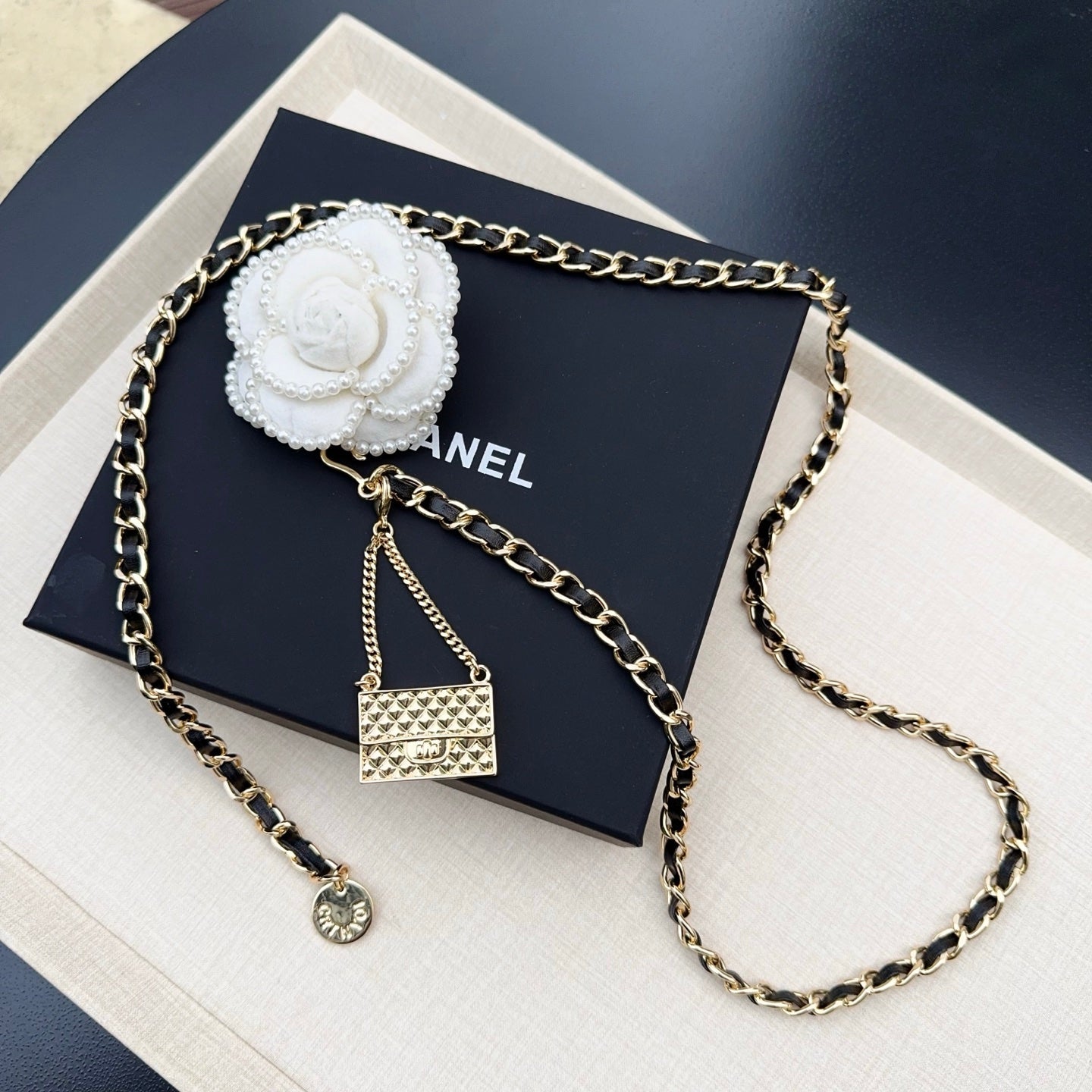 Chanel 2026 Mini Bag Charm Chain Belt 204537