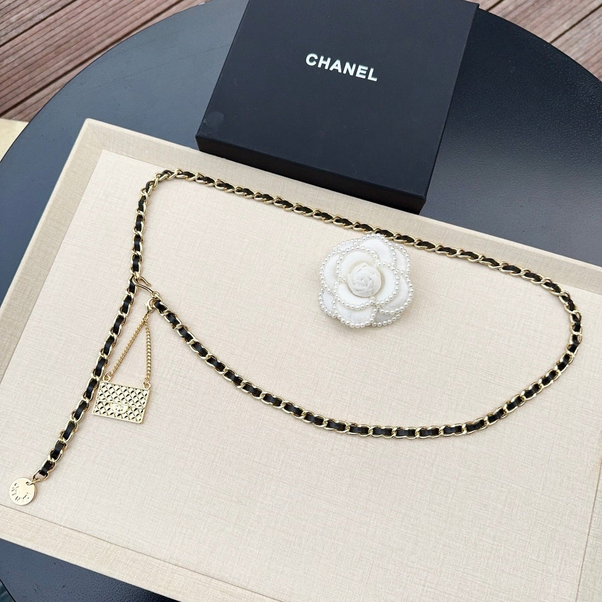 Chanel 2026 Mini Bag Charm Chain Belt 204537