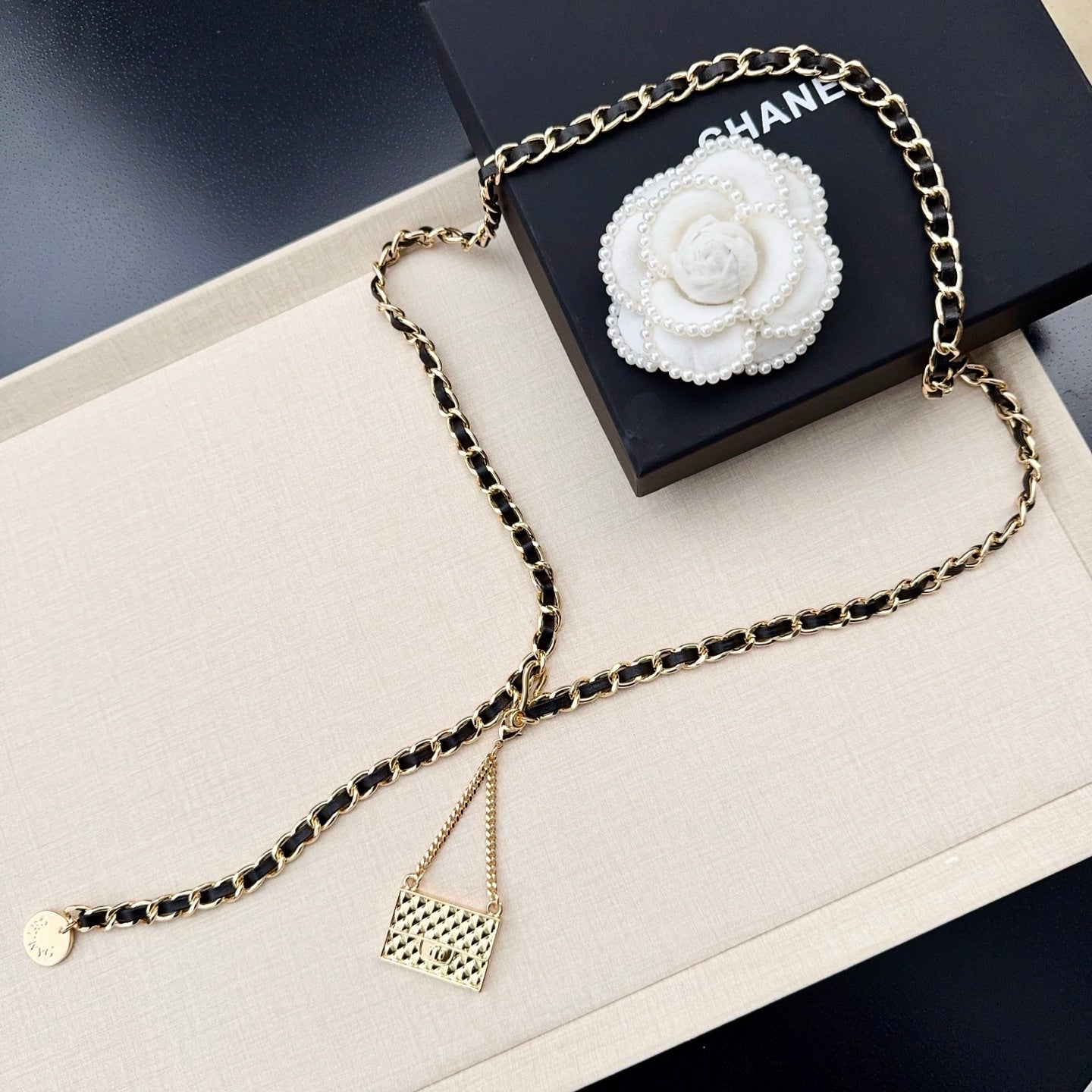 Chanel 2026 Mini Bag Charm Chain Belt 204537
