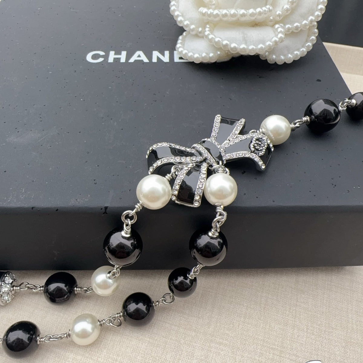 Chanel 2026 Pearl Beaded Chain Belt 207042