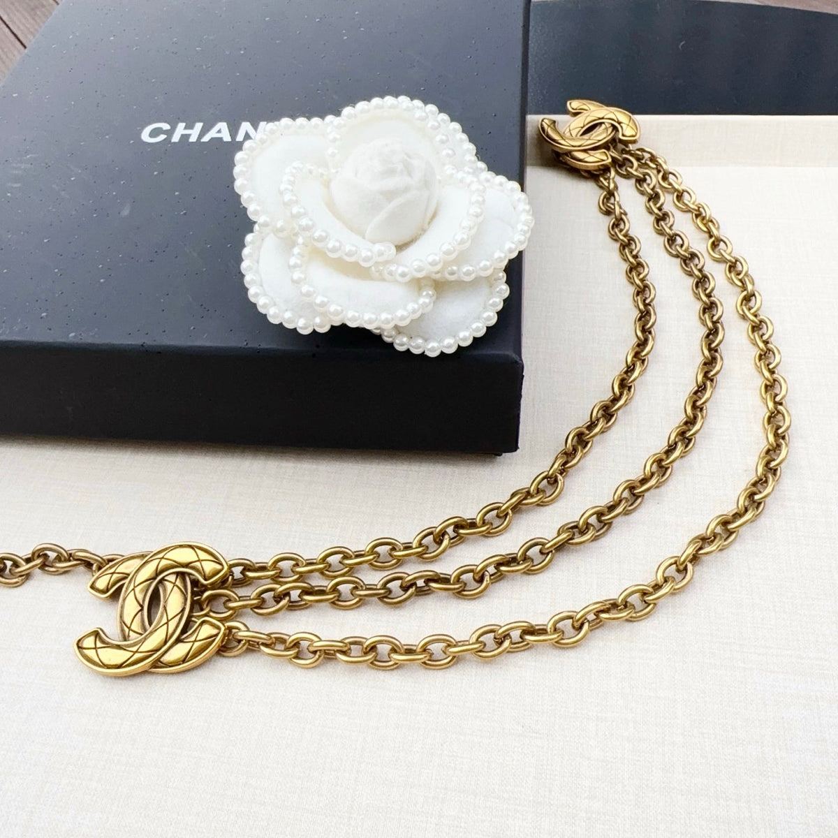 Chanel 2026 Vintage Gold Chain Belt 208029