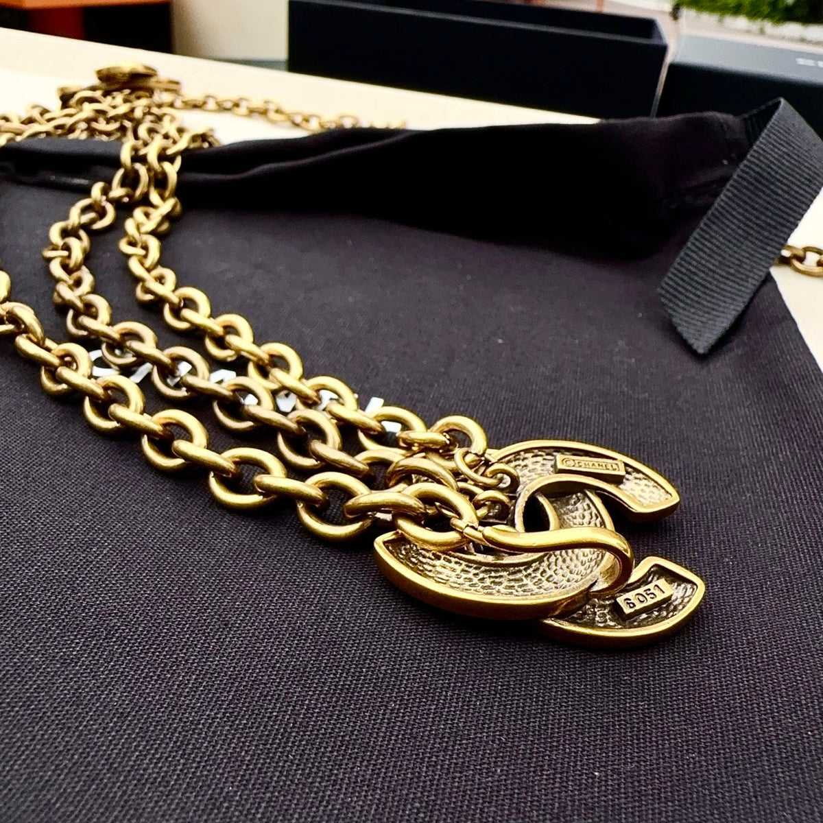 Chanel 2026 Vintage Gold Chain Belt 208029