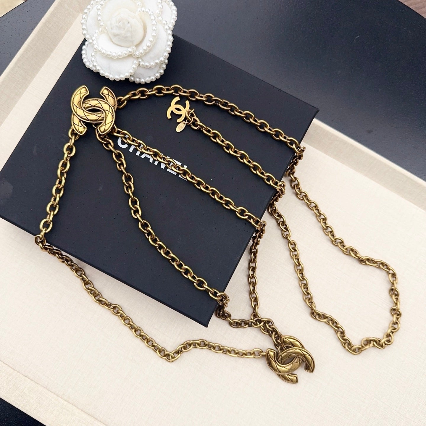 Chanel 2026 Vintage Gold Chain Belt 208029