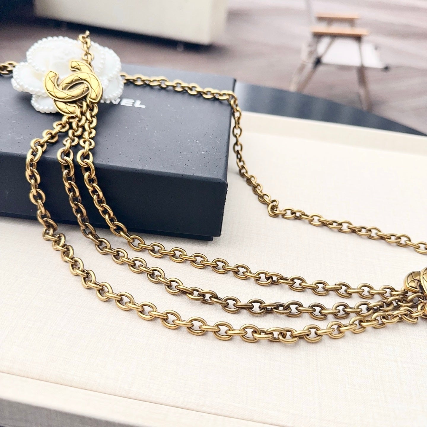 Chanel 2026 Vintage Gold Chain Belt 208029