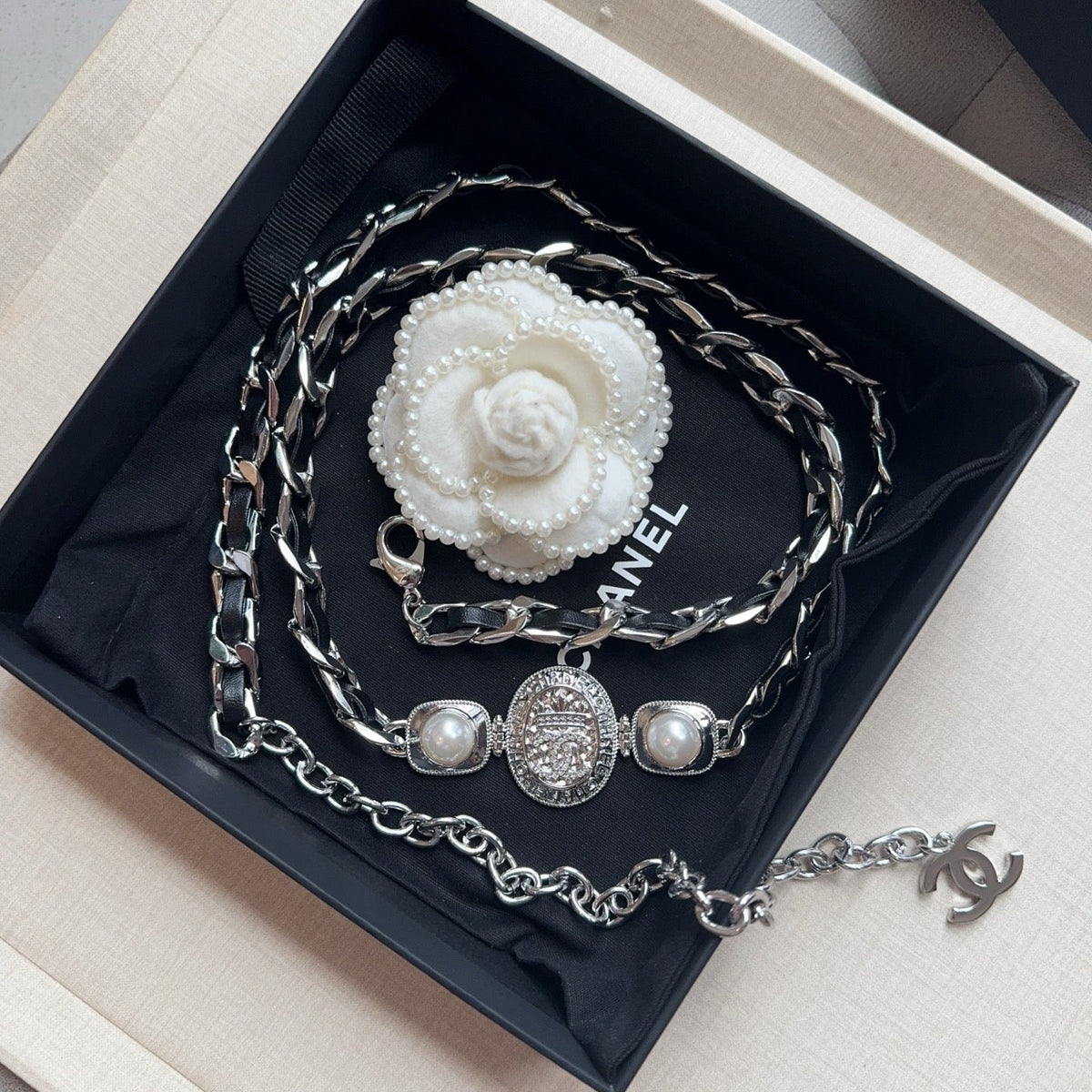 Chanel 2026 Pearl Chain Belt 209925