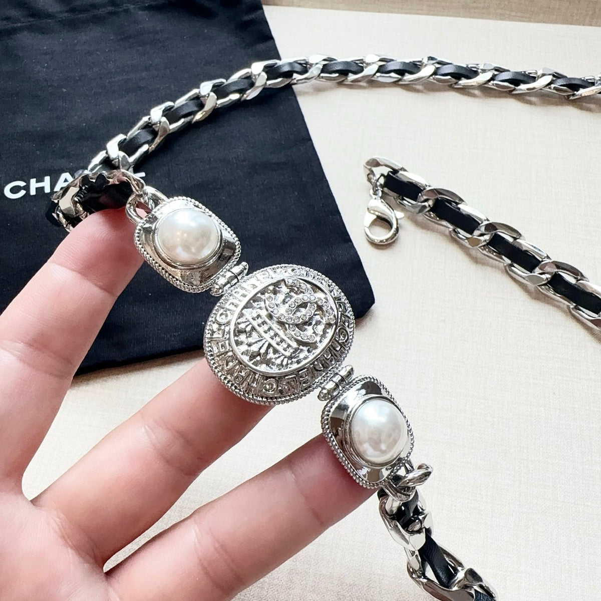 Chanel 2026 Pearl Chain Belt 209925