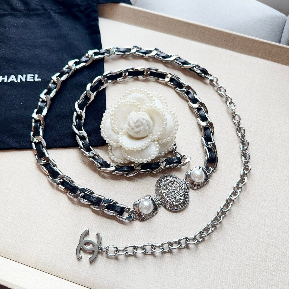 Chanel 2026 Pearl Chain Belt 209925