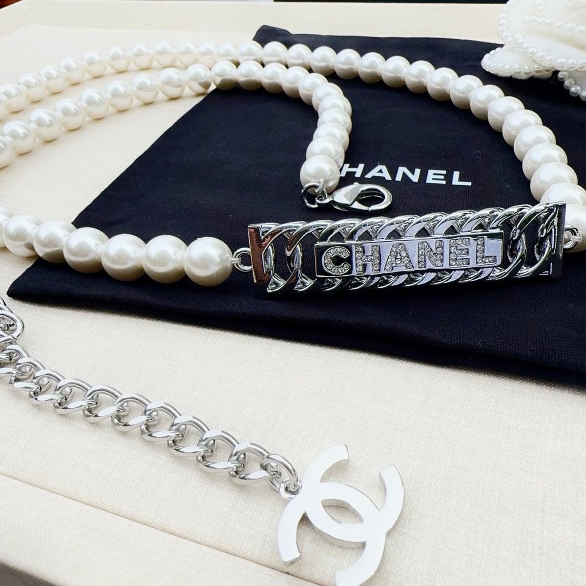 Chanel 2026 Pearl Chain Belt 212549