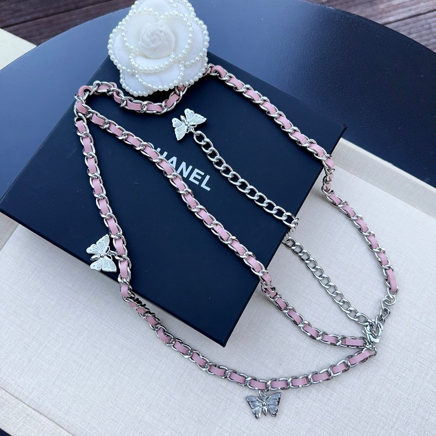 Chanel 2026 Butterfly Charm Belt 213864