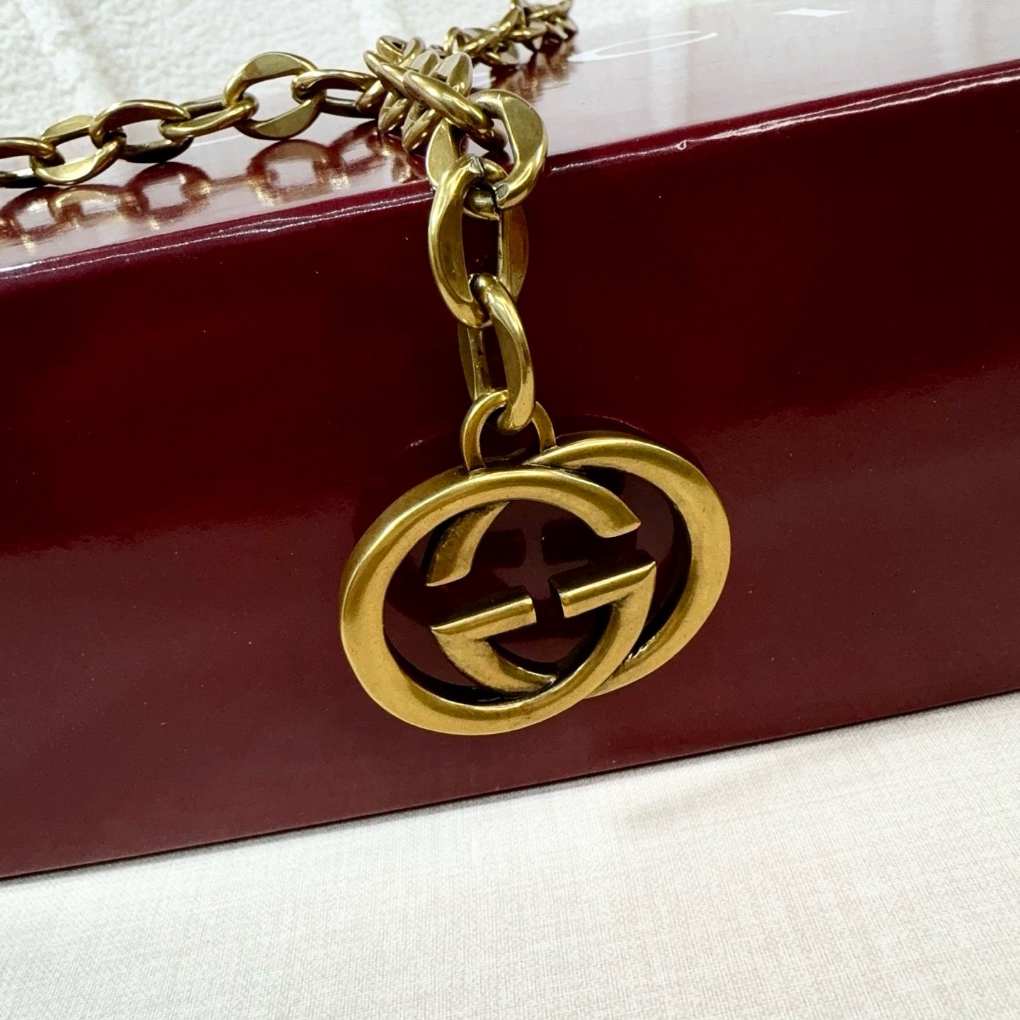 Gucci 2026 Waist Chain Belt Gold 215204