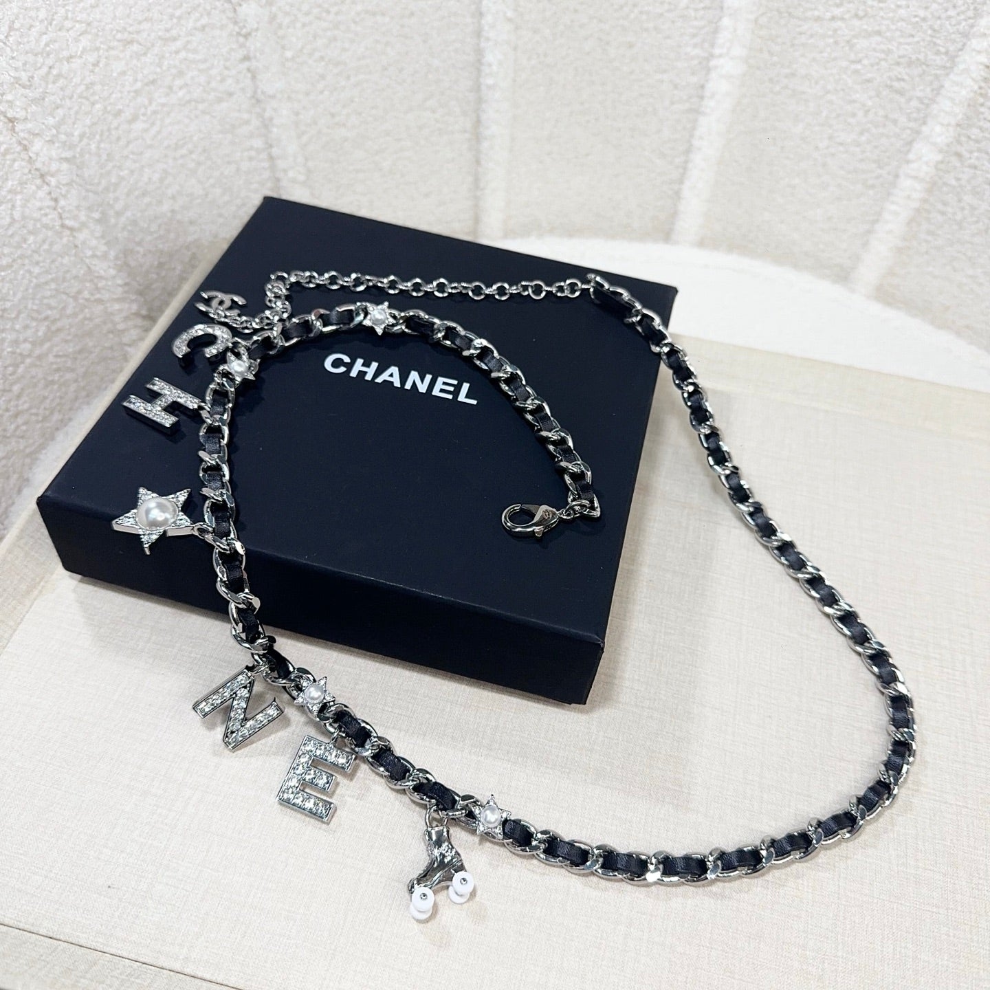 Chanel 2026 Letter Charm Belt 215438