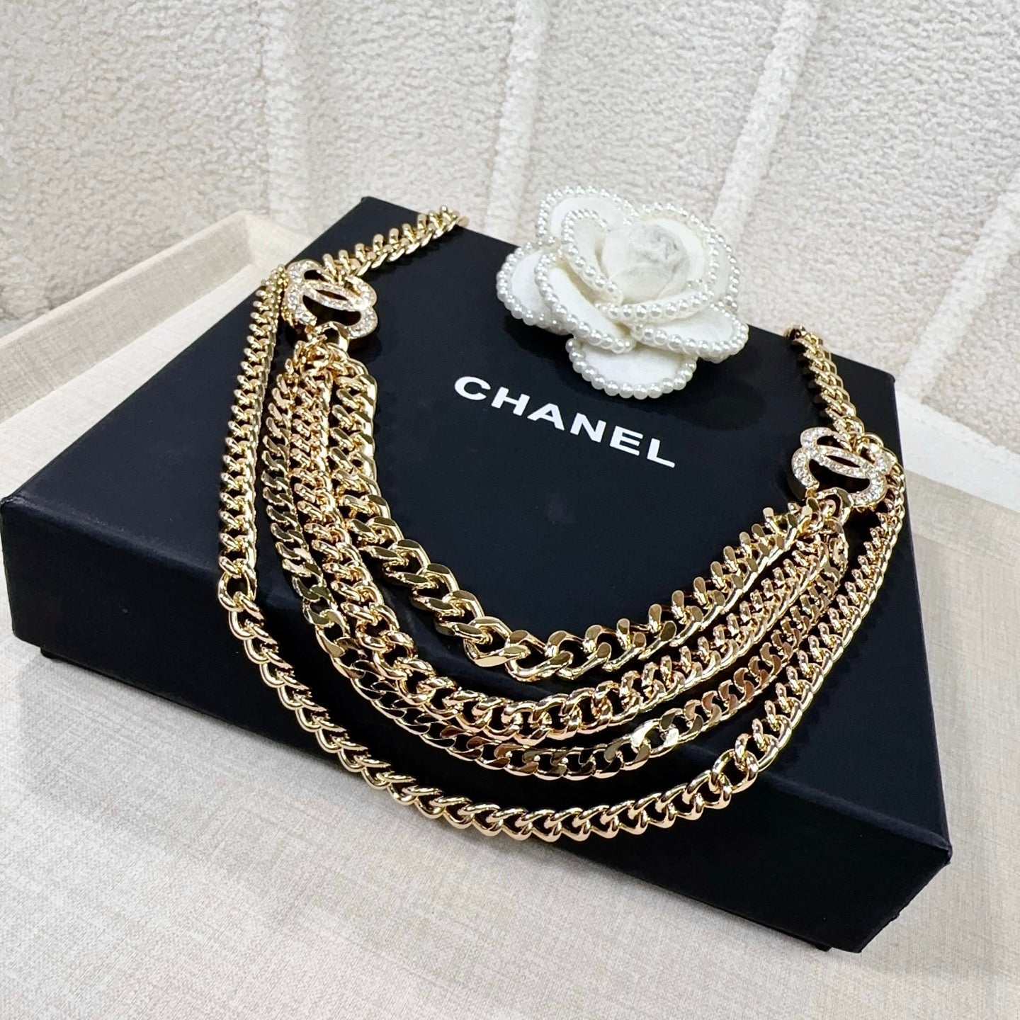 Chanel 2026 Triple-Chain Belt 215751
