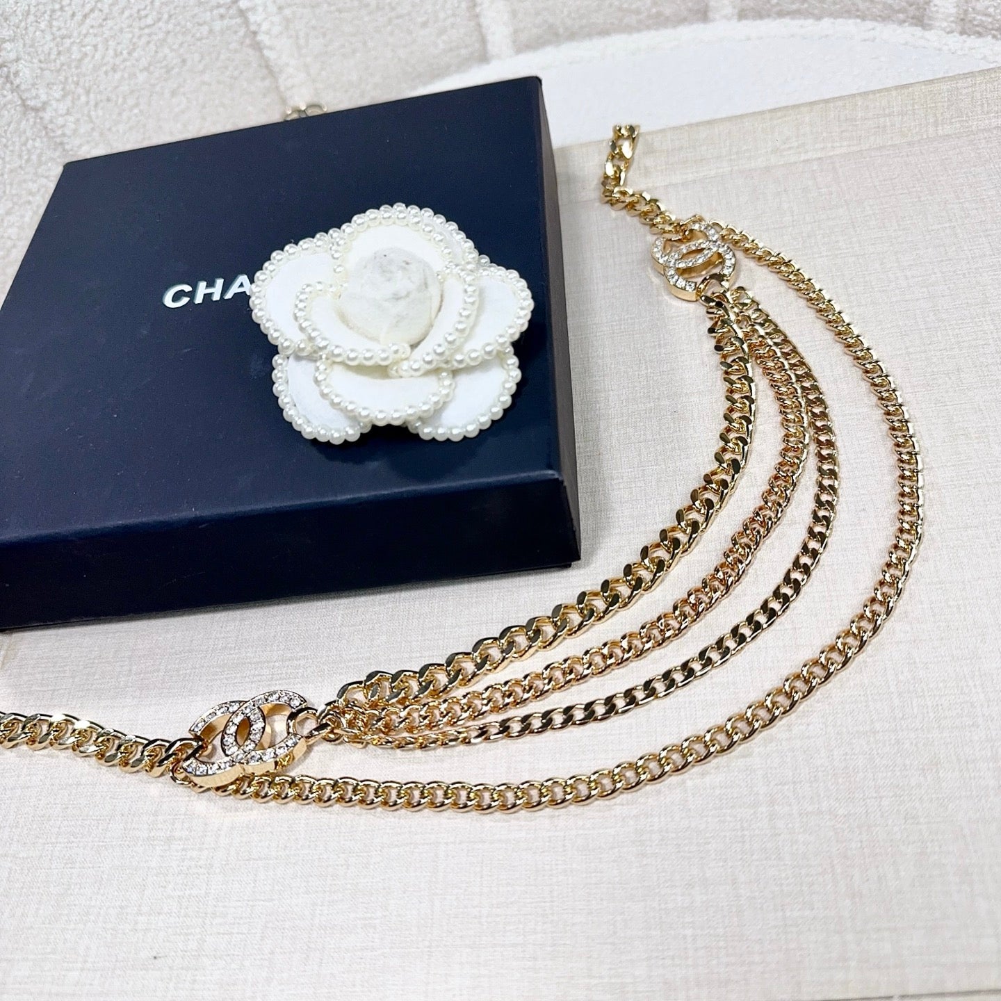 Chanel 2026 Triple-Chain Belt 215751