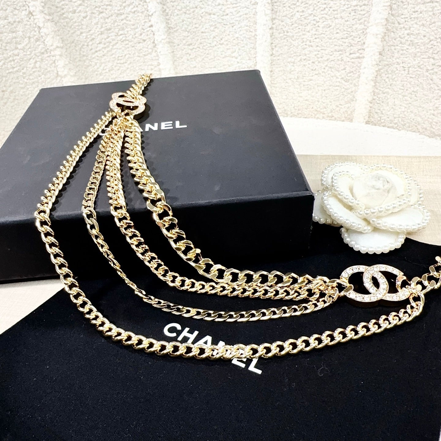 Chanel 2026 Triple-Chain Belt 215751
