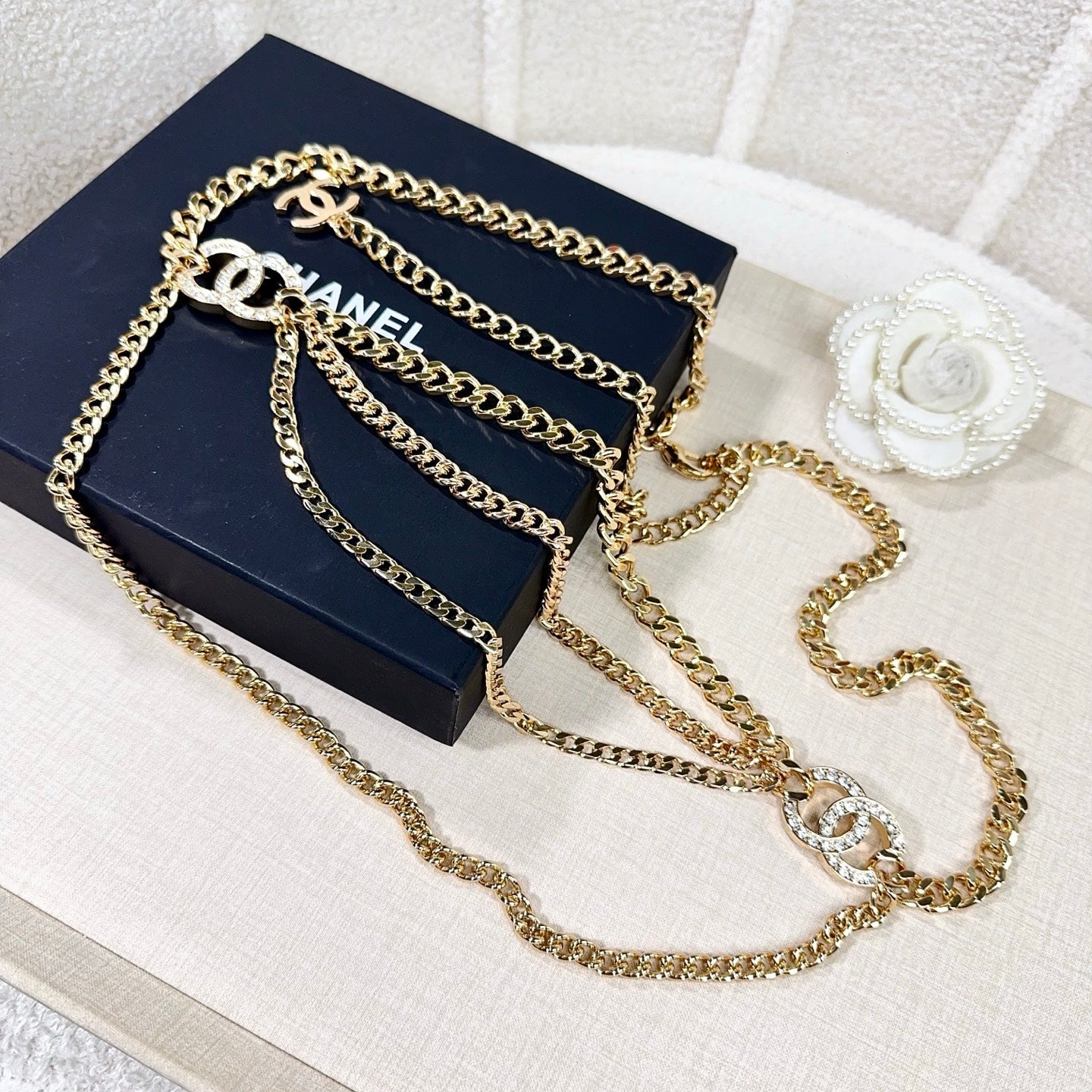 Chanel 2026 Triple-Chain Belt 215751