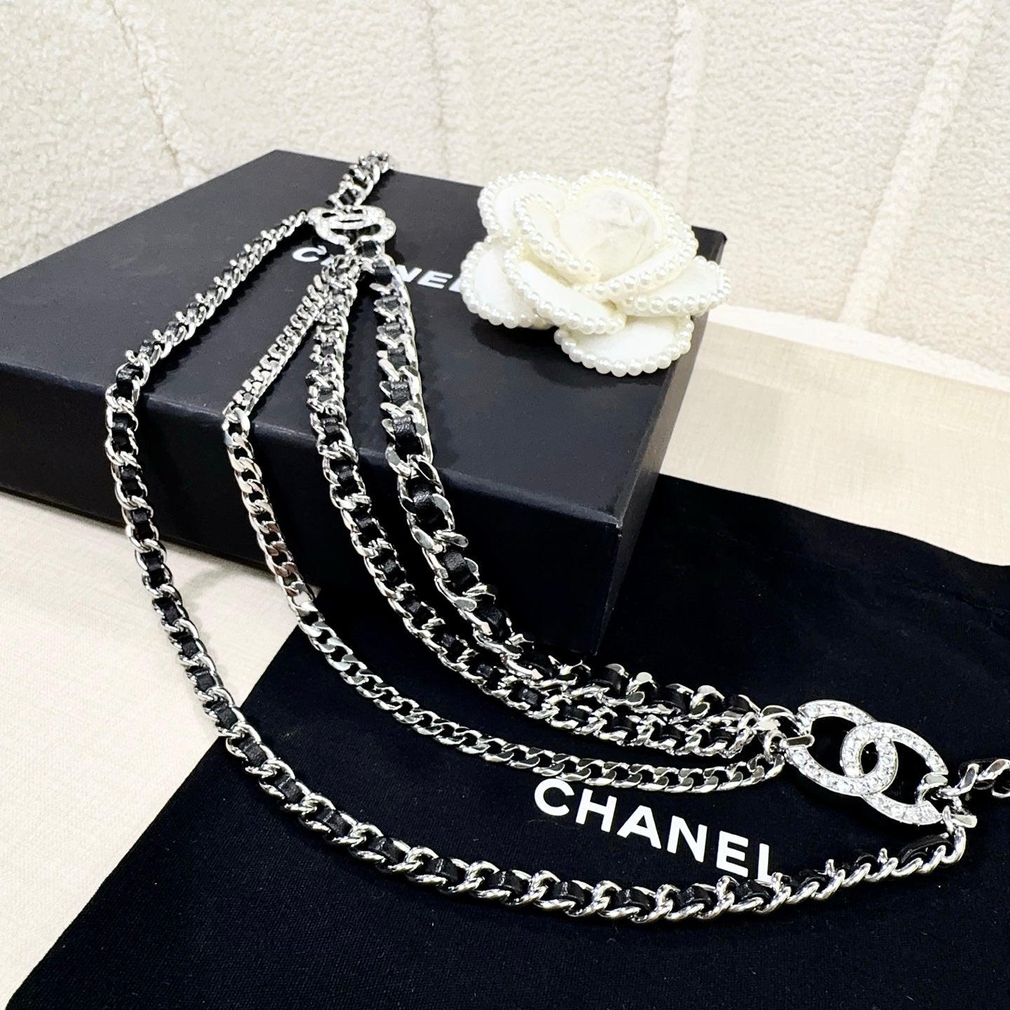 Chanel 2026 Multi-Strand Chain Belt 215765