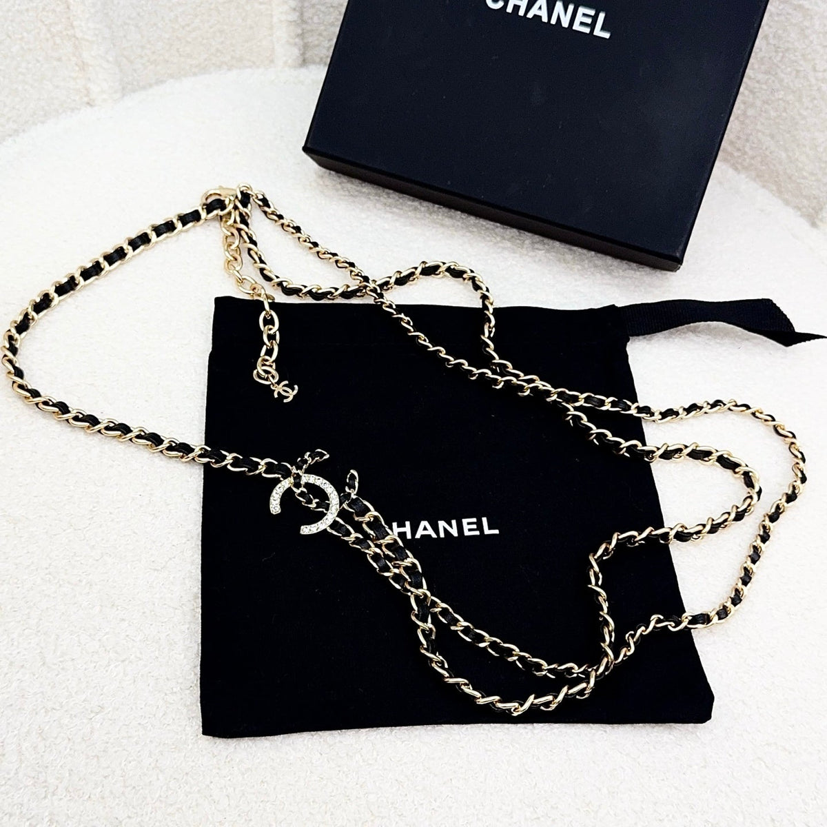 Chanel 2026 Logo CC Waist Chain Belt Gold-Hardware 217213